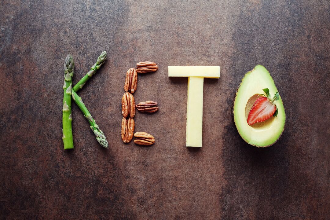 The keto diet is an increase in fat and protein against a background of sharp reductions in carbohydrates. 